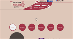 Desktop Screenshot of coin-tranquille.com