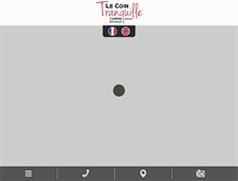Tablet Screenshot of coin-tranquille.com